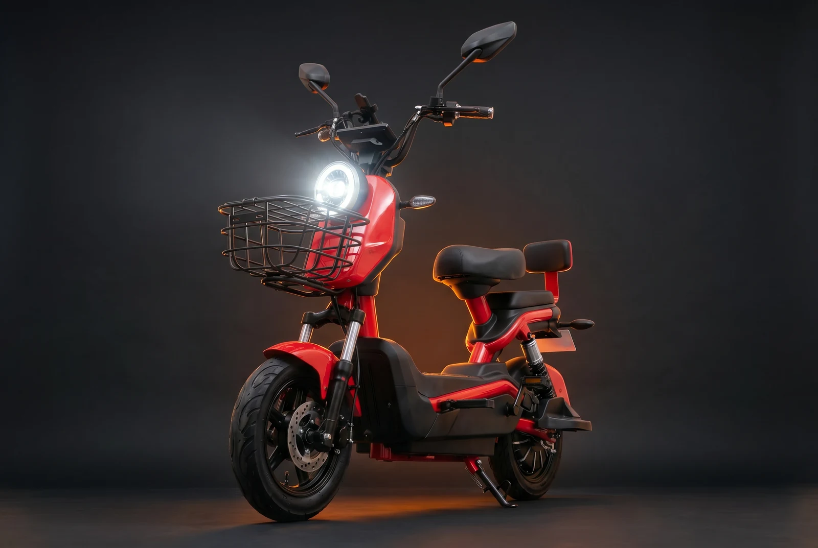 E-Zoe 1000W - Ângulo frontal dramático